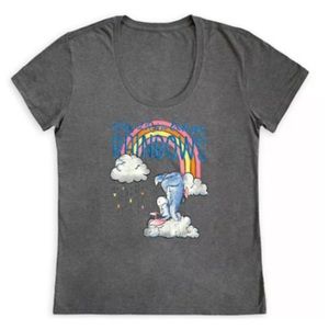 Woman's Eeyore ~ Look For A Rainbow Disney Tee Shirt